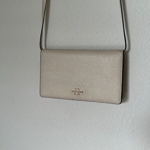 Coach Anna Foldover Crossbody clutch